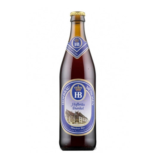 Cerveza Alemana Hofbrau Dunkel Bot 500 ML