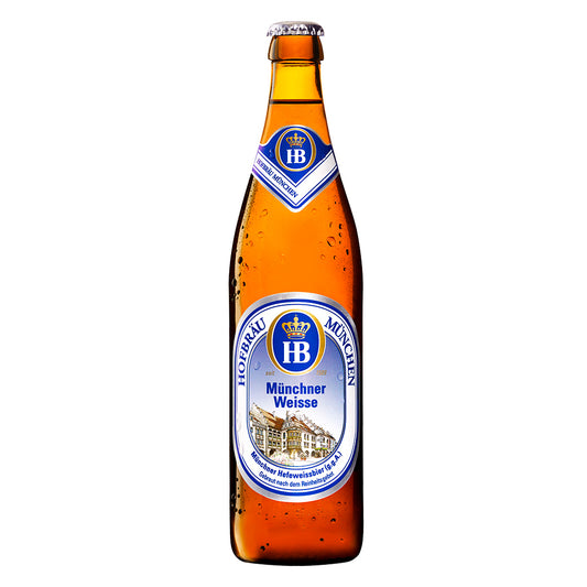 Cerveza Alemana Hofbrau Munchner Weisse Bot 500 ML