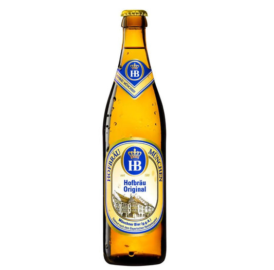 Cerveza Alemana Hofbrau Original Bot 500 ML